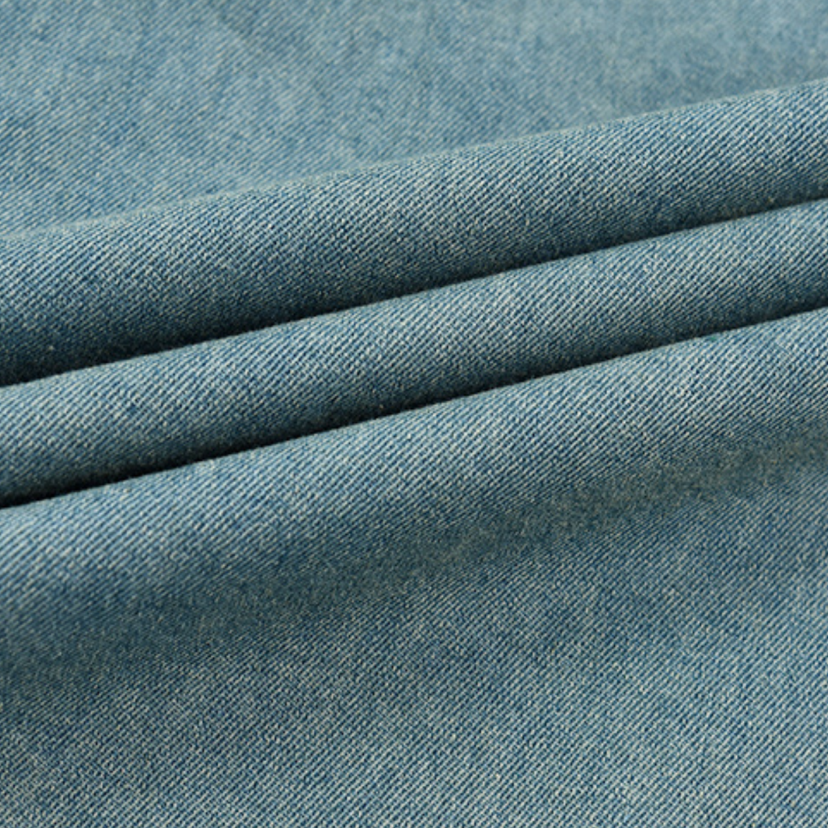 Square Neckline Sleeveless Denim Midi Dress