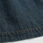 Women's Dark Denim Strappy Midi Dress