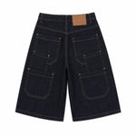 Deep Indigo Skate Fit Denim Shorts