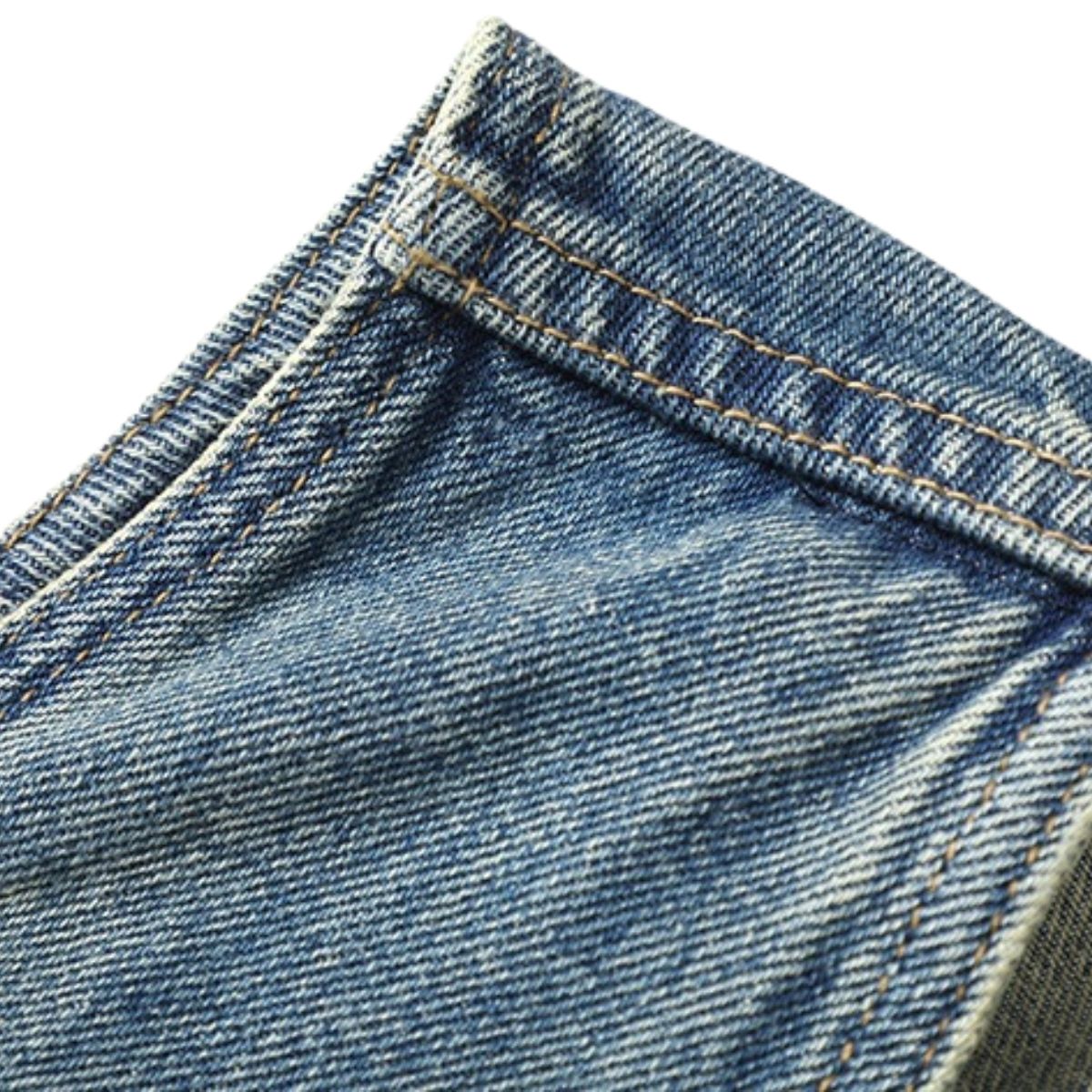 V-Neck Button-Front Denim Vest