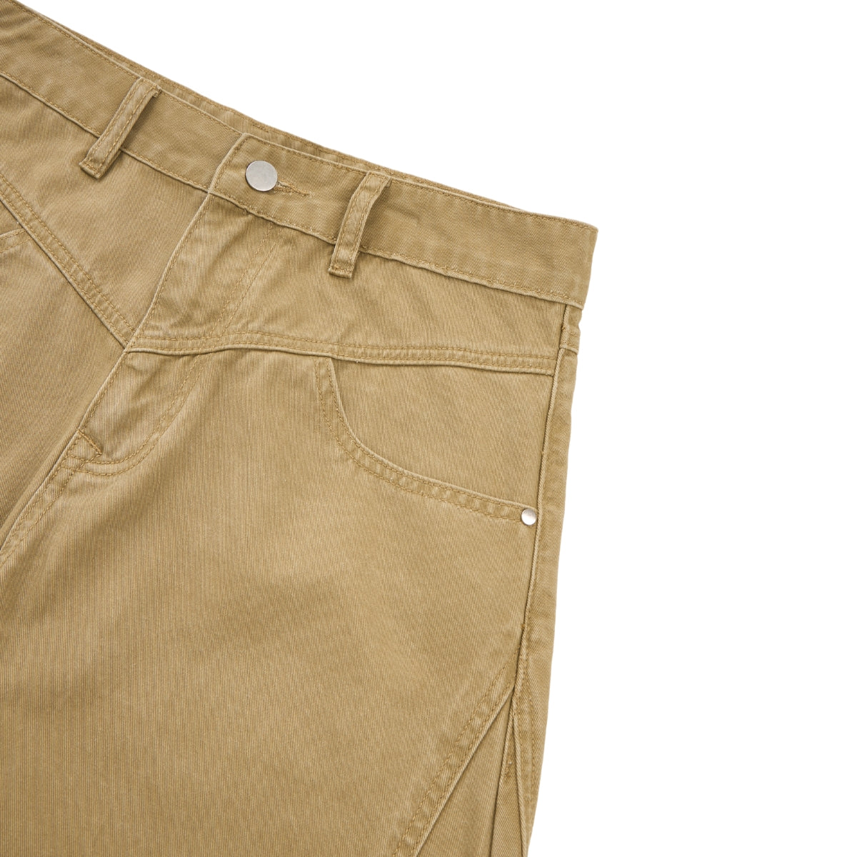 Retro Curved-Leg Relaxed Fit Cargo Pants