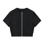 Women’s Slim Fit Zip-Up Academia Tee