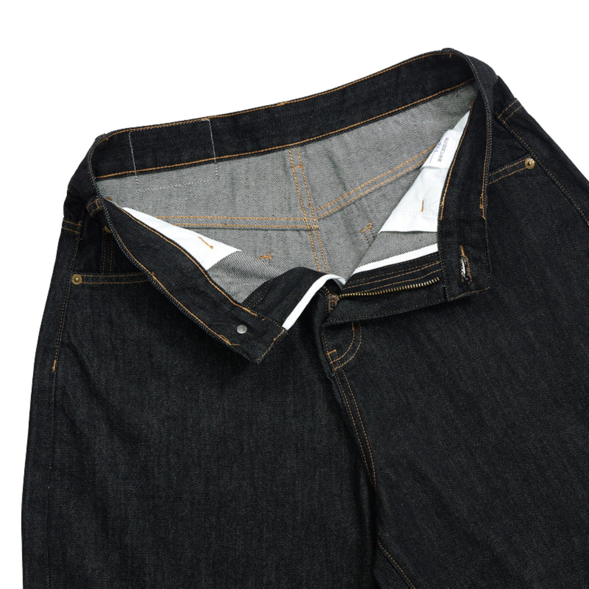 Raw Loose Straight-Leg Bermuda Washed Denim Shorts