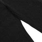 Men's Loose-Fit Pleated Scythe-Cut Wide-Leg Pants