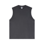 Panelled Back Seam Sleeveless T-Shirt