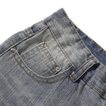 Vintage Slub Denim Barrel Leg Jeans