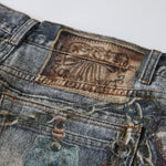 Street Digital Print Jeans-INNBLAC Fashion Apparel