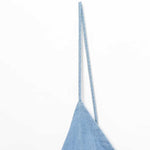Spaghetti Straps Bow Denim Maxi Dress