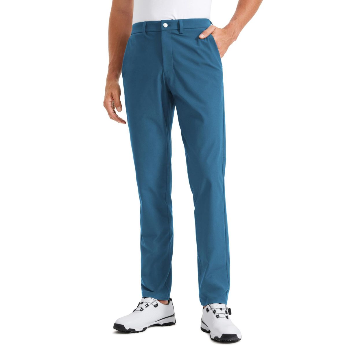 Men's Golf Pants Quick Dry Lightweight Straight Leg Casual Trousers