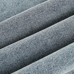 Loose-fitting Ripped Stitched Fashionable Washed Denim Jacket