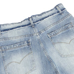 Vintage Washed Distressed Baggy Denim Jeans