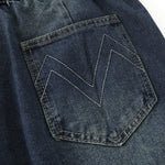 Elastic Waist Decorative Zip Bermuda Shorts