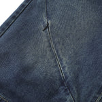 Elastic Waist Decorative Zip Bermuda Shorts