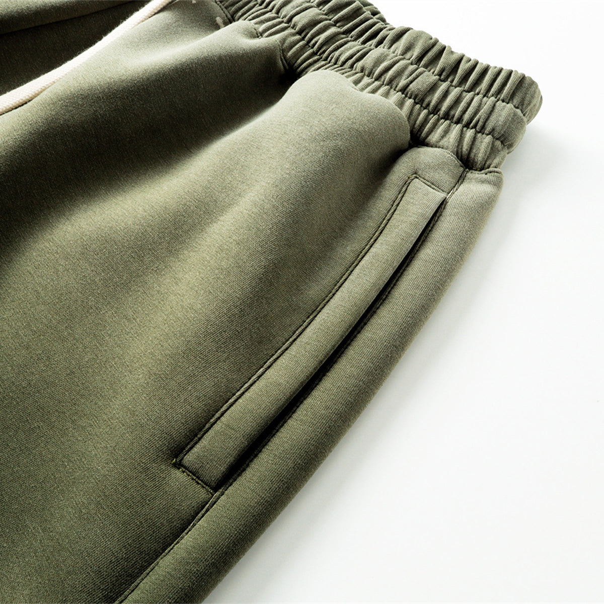 Splatter Dye Washed Distressed Air Mamba Shorts