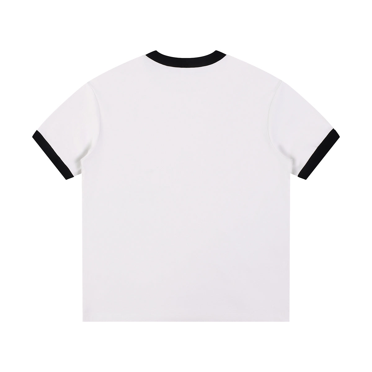 Crew Neck Boxy Fit Ringer Tee 220gsm