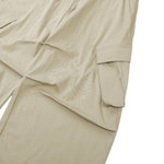 Loose Fit Curved Parachute Pants