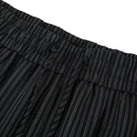 Vintage Striped Wide Leg Suit Trousers