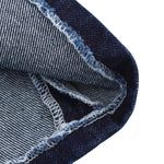 Classic Denim Square Neck A-Line Dress