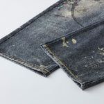 Street Digital Print Jeans-INNBLAC Fashion Apparel