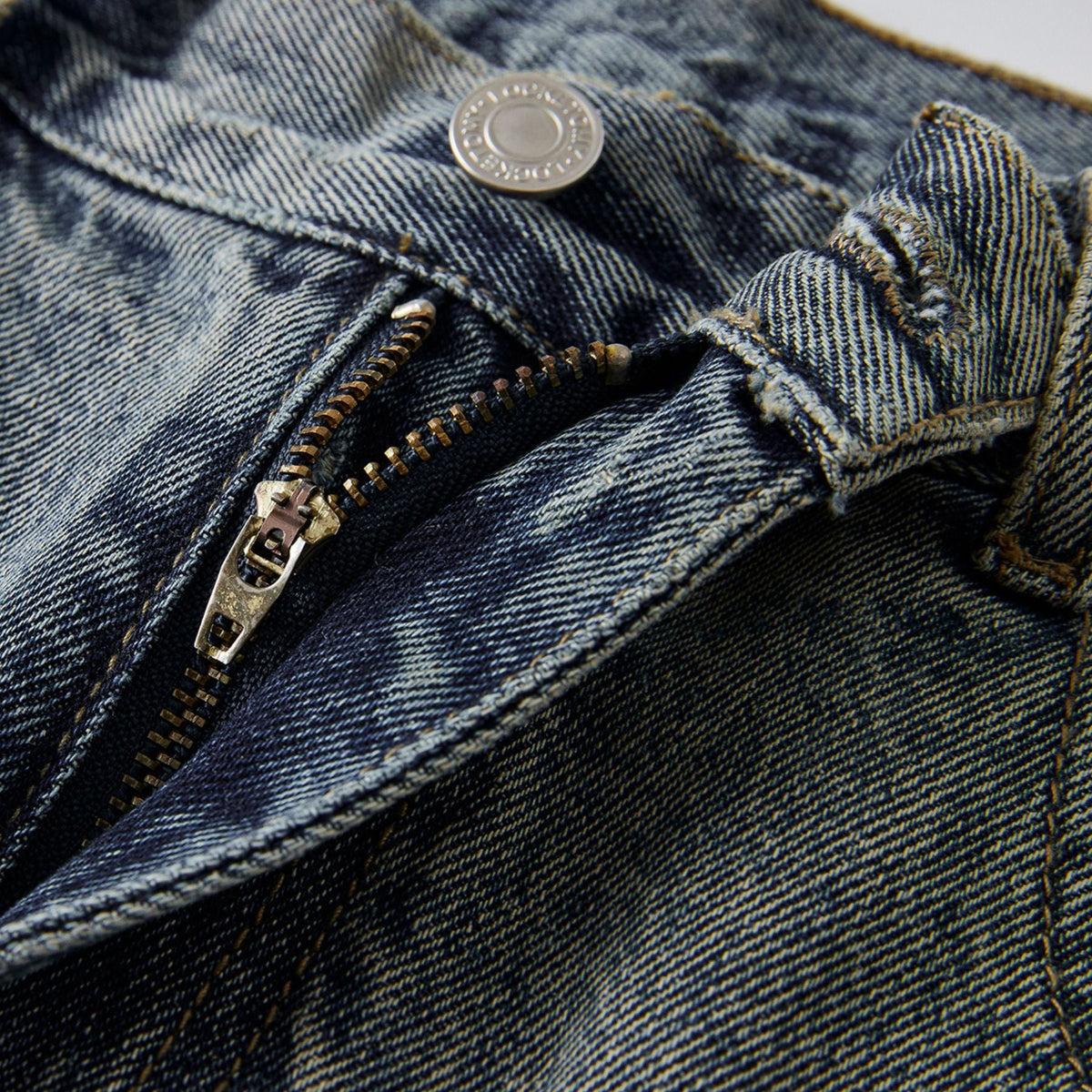 Vintage Washed Raw Hem Bootcut Jeans-INNBLAC Fashion Apparel