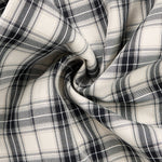 American Vintage Checkered Wide Leg Relaxed Pants