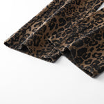 Leopard Full Length Jeans-INNBLAC Fashion Apparel