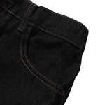 Raw Wash Wide Straight Denim Jeans