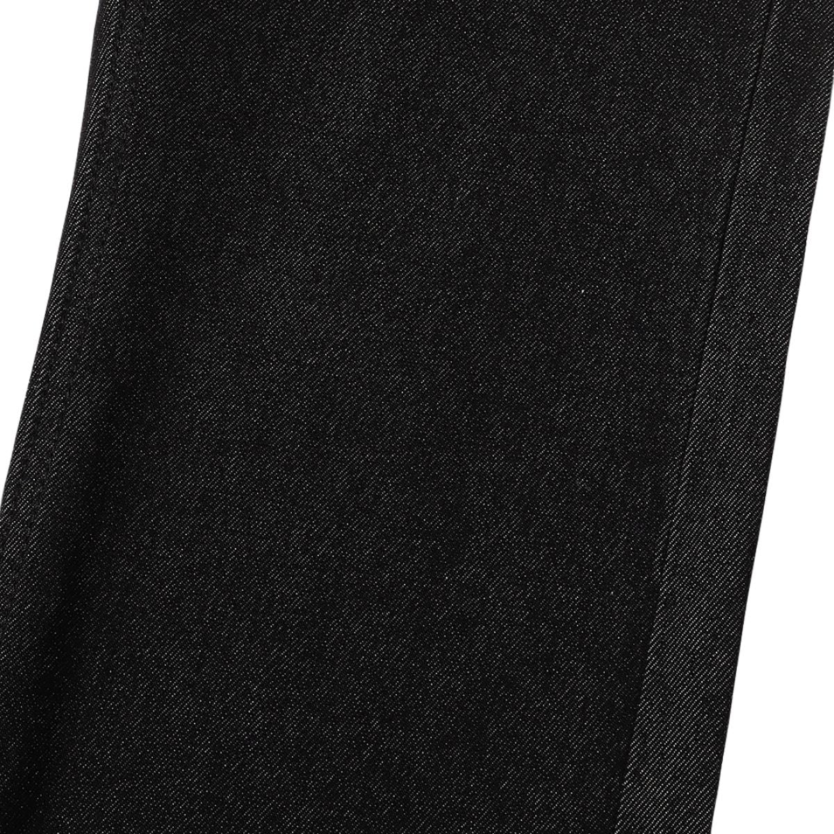 Barbed Wire Embroidered Bootcut Jeans