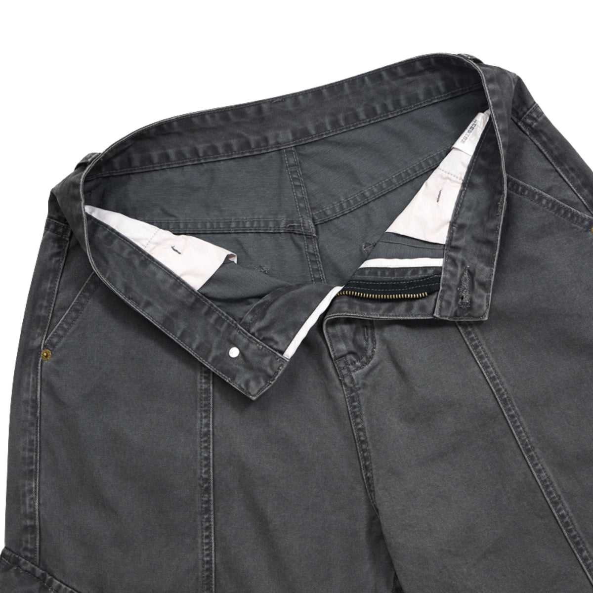Multi-Pocket Baggy Cargo Cropped Pants
