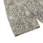 Retro Leopard Baggy Bermuda Shorts