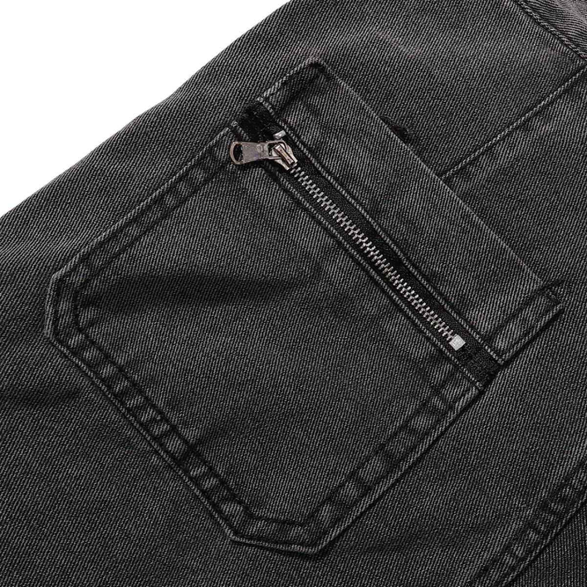 Vintage Utility Bootcut Cargo Jeans
