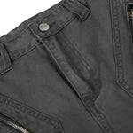 Vintage Multi-Pocket Wide Leg Cargo Pants