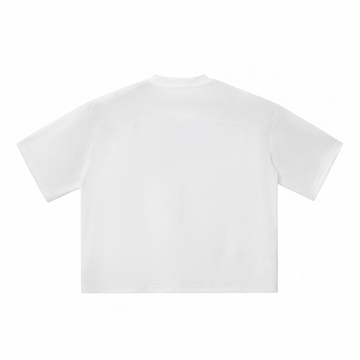 Boxy Retro Mesh Tech Knit Athletic Tee