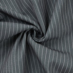 Vintage Stripe Barrel-Leg Tailored Trousers