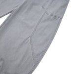 Vintage Washed Baggy Curved-Leg Cargo Pants