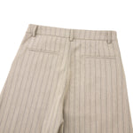 Vintage Pinstripe Baggy Wide-Leg Trousers