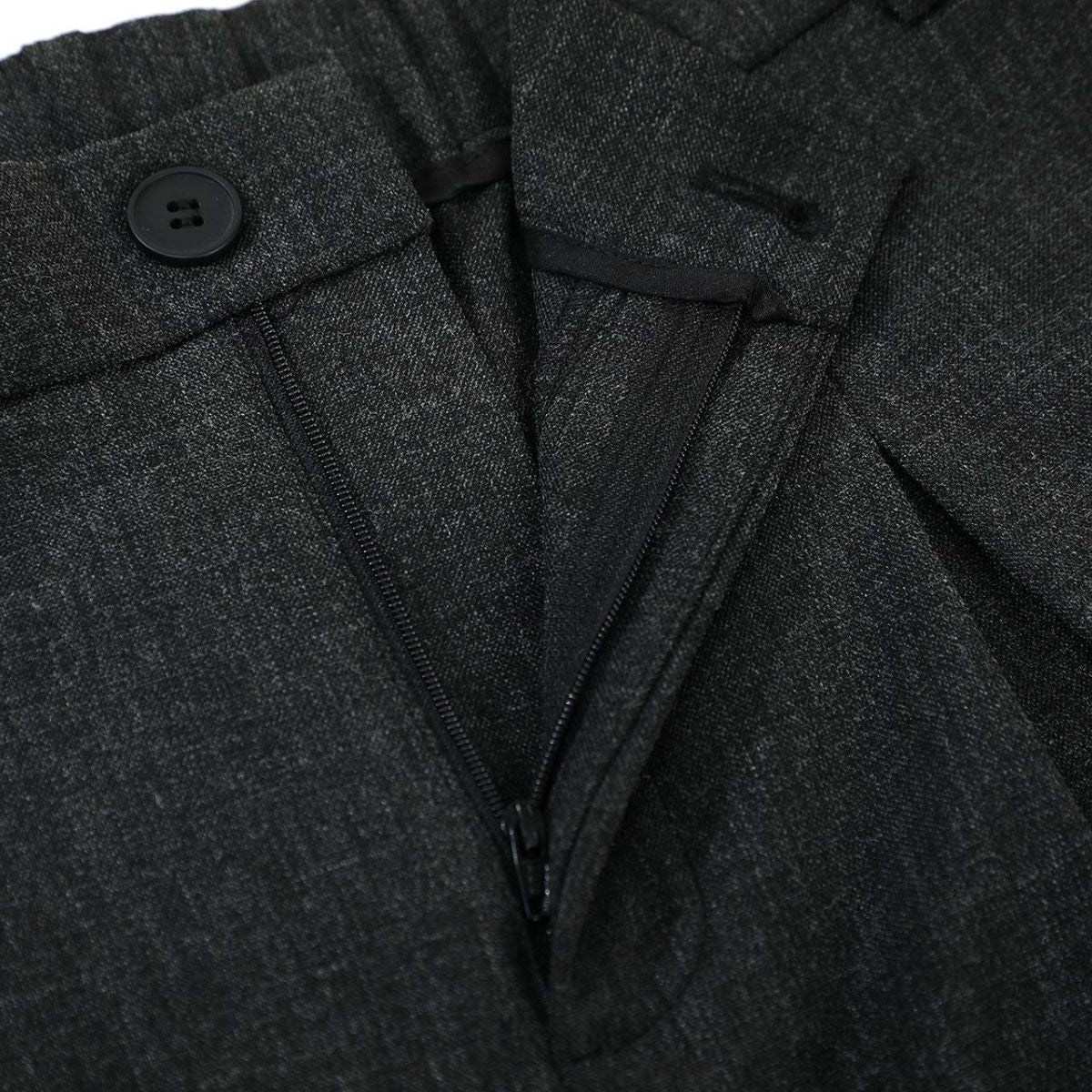 Vintage Draped Pleated Bermuda Shorts