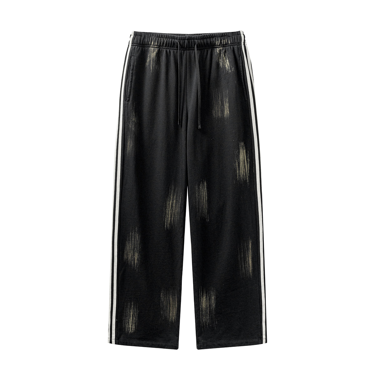 Spray Dye Straight Leg Pants-INNBLAC Fashion Apparel