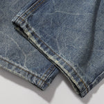 Vintage Wide Leg Distressed Relaxed Jeans