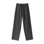 Straight Leg Fleece Deconstructed Sweatpants
