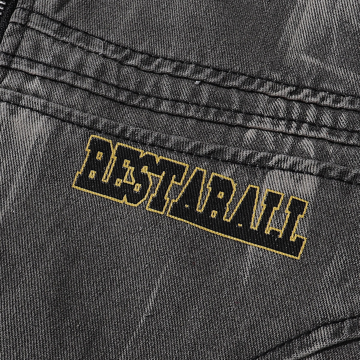 Streetwear Vintage Wash Denim Jacket