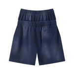 Casual Drawstring Double Waistband Shorts