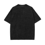 Tora Japanese Kanji Graphic Washed Tee-INNBLAC Fashion Apparel