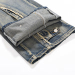 Y2K Fluid Patchwork Jeans-INNBLAC Fashion Apparel