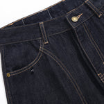 Men's Barrel-Leg Seam Jeans-INNBLAC Fashion Apparel