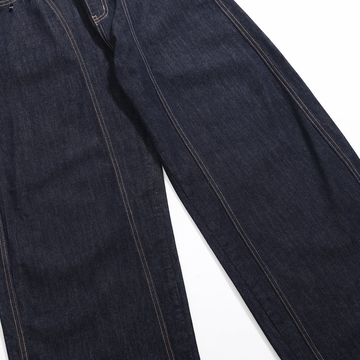 Men's Barrel-Leg Seam Jeans-INNBLAC Fashion Apparel