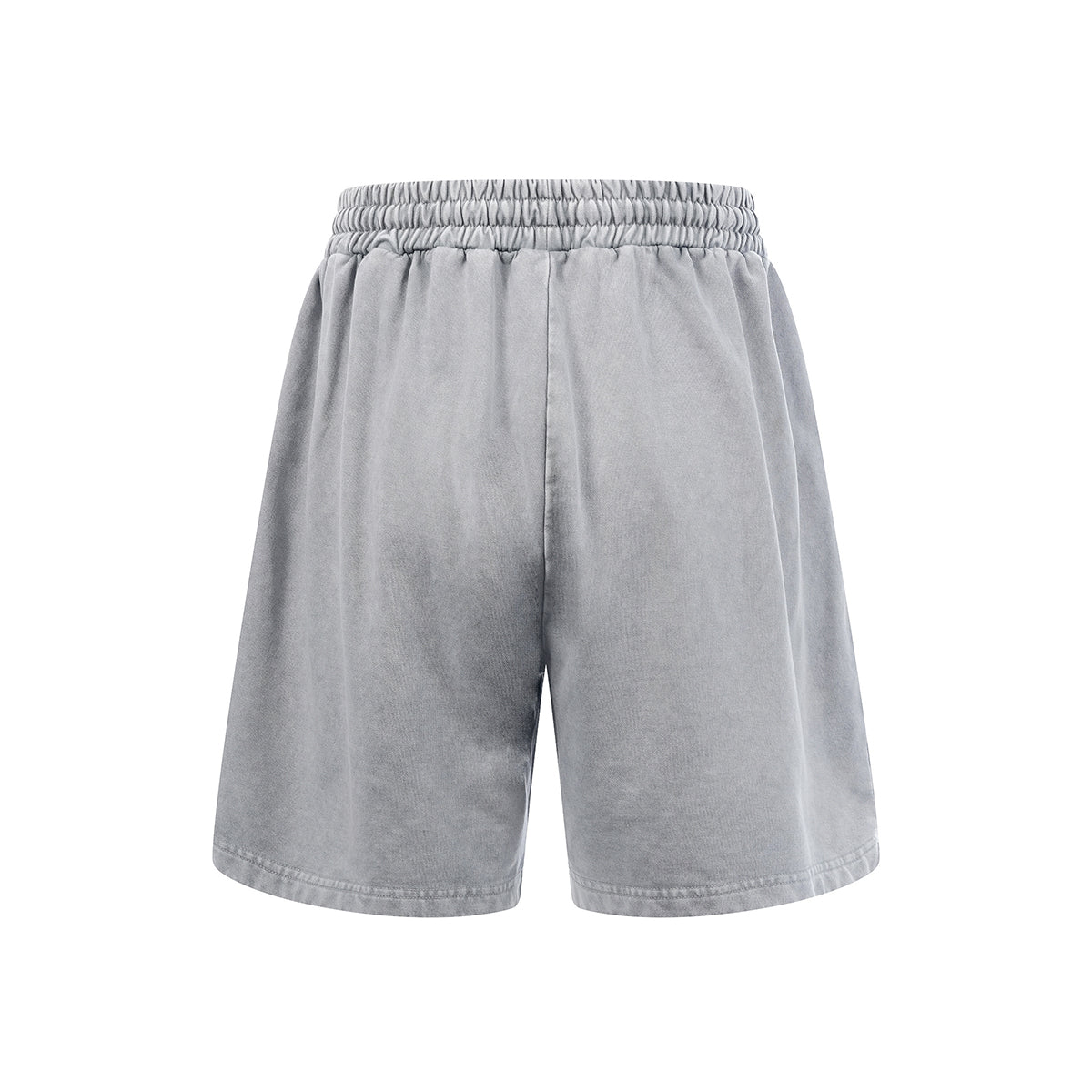 Distressed Patchwork Raw Edge Shorts