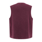 Vintage Washed Knitted Sleeveless Fitted Tank Top