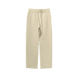 Solid Color Plush Lining Sweatpants-INNBLAC Fashion Apparel