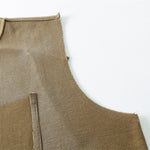 Chest Pocket Knit Sleeveless Relaxed Fit Muscle Tank